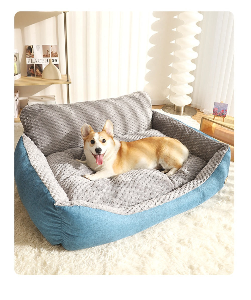 Golden Washable Dog Bed - indoor rest and sleep – additional product view 14
