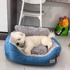Golden Washable Dog Bed - indoor rest and sleep – feature reference