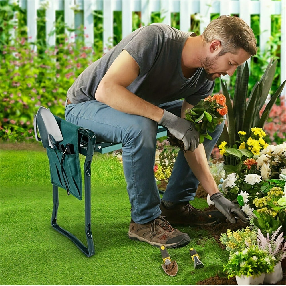 Green Foldable Garden Kneeler Seat product detail 2