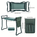 Green Foldable Garden Kneeler Seat product detail 4