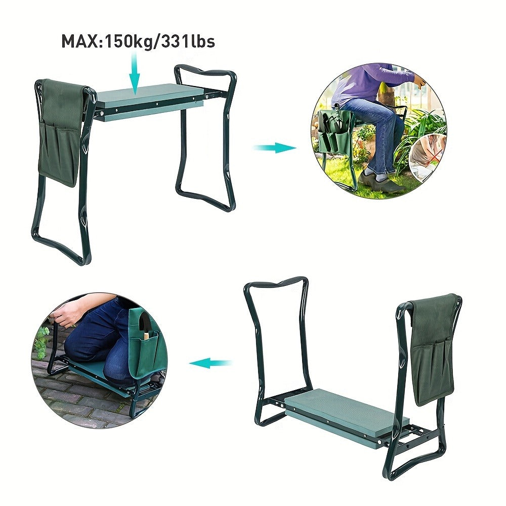 Green Foldable Garden Kneeler Seat product detail 5
