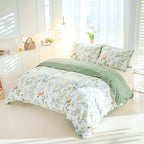 Green Roost Quilt Cover Set – AU Sizes for Bedroom – main product view