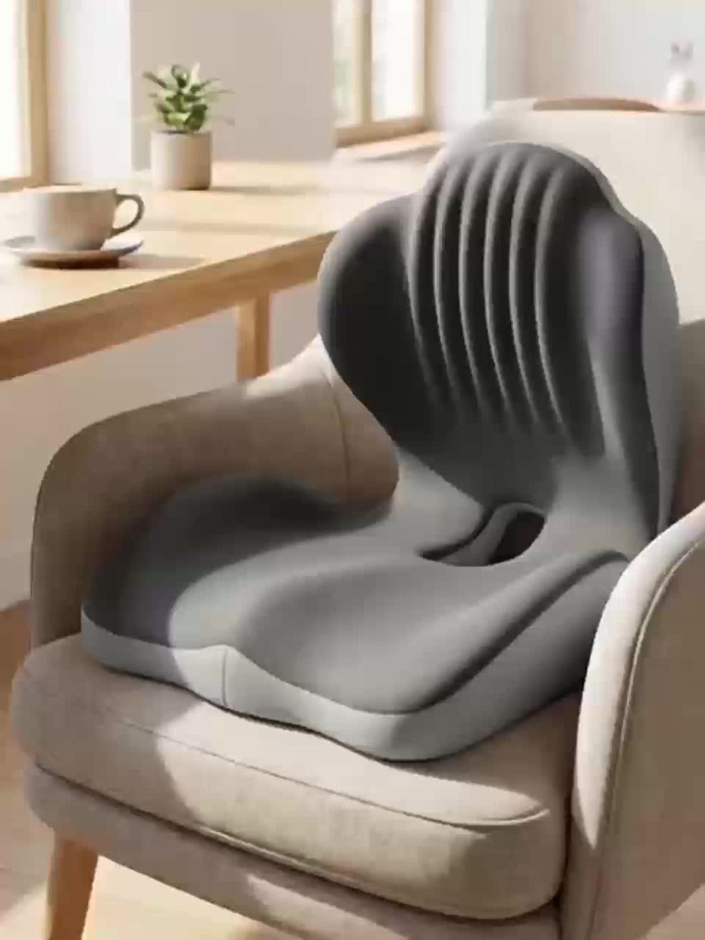 Grey Memory Foam Seat Cushion product detail 14