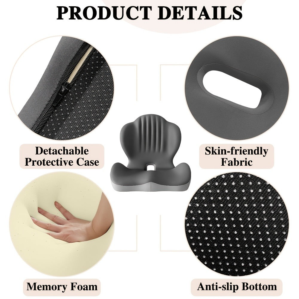 Grey Memory Foam Seat Cushion product detail 16