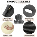 Grey Memory Foam Seat Cushion product detail 16