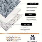 Grey Shag Area Rug product detail 11