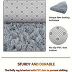 Grey Shag Area Rug product detail 12