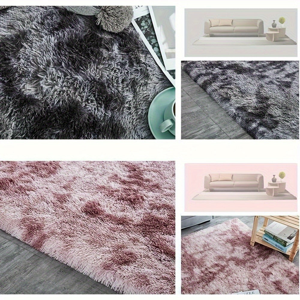 Grey Shag Area Rug product detail 13