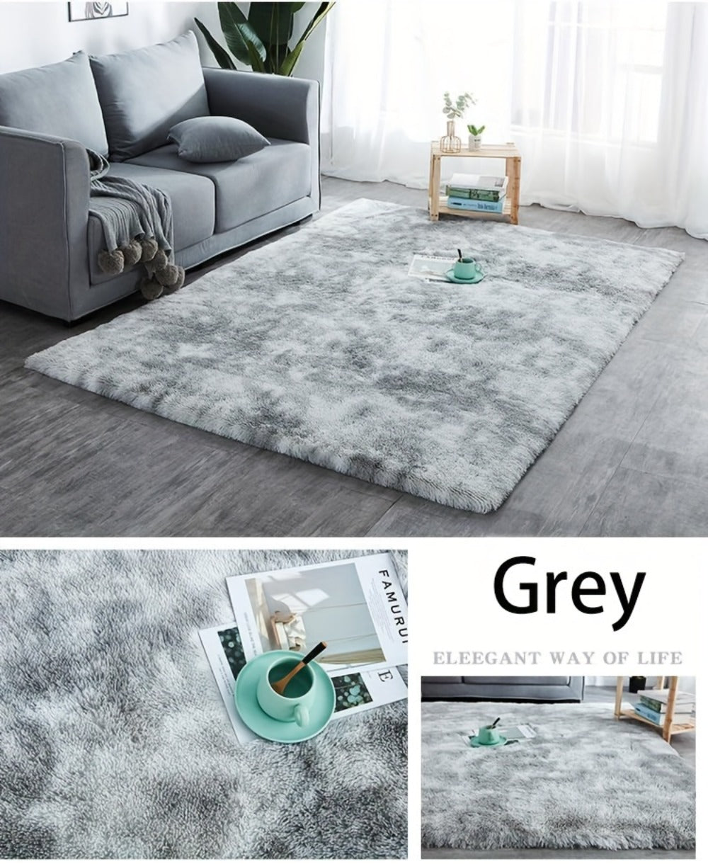 Grey Shag Area Rug product detail 15