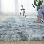 Grey Shag Area Rug product detail 9