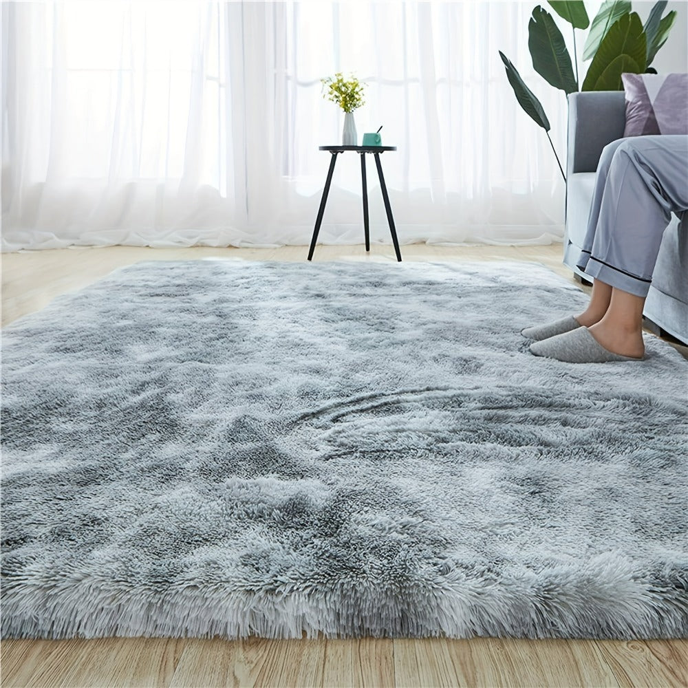 Grey Shag Area Rug product detail 9
