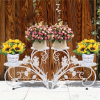 Half-Heart Metal Plant Stand Pair detail view 6 for Australian shoppers