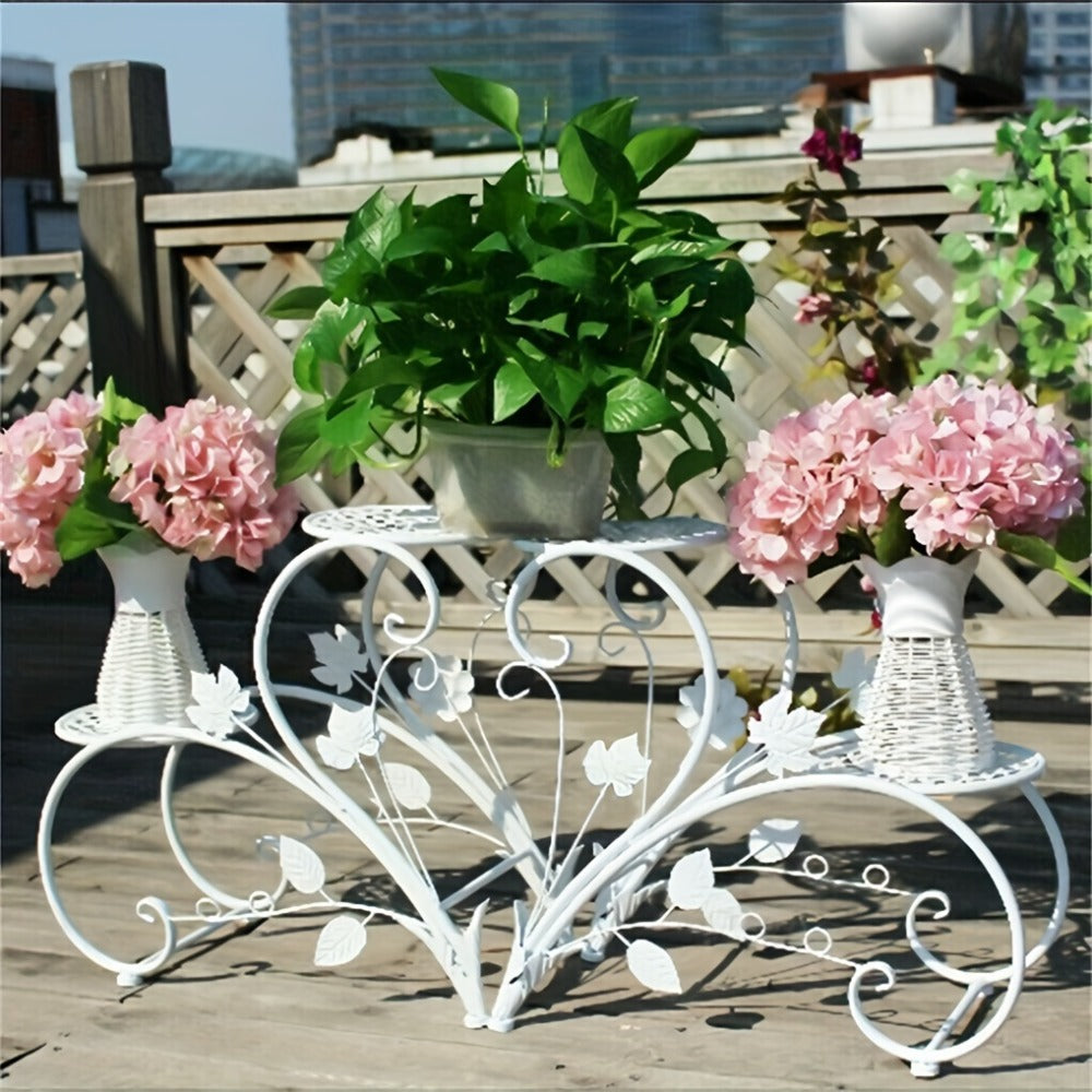 Half-Heart Metal Plant Stand Pair detail view 2 for Australian shoppers
