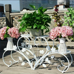 Half-Heart Metal Plant Stand Pair detail view 2 for Australian shoppers