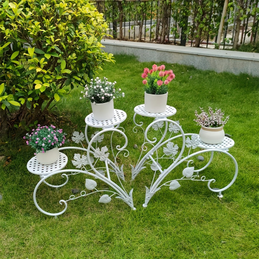 Half-Heart Metal Plant Stand Pair detail view 7 for Australian shoppers