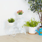 Half-Heart Metal Plant Stand Pair detail view 9 for Australian shoppers