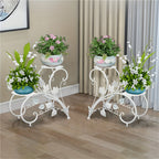 Half-Heart Metal Plant Stand Pair main product view for Australian shoppers