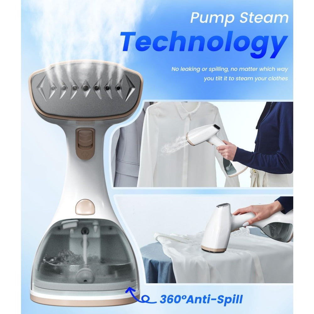 Handheld Garment Steamer - 300ml for Laundry Room – close-up product details