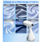 Handheld Garment Steamer - 300ml for Laundry Room – feature reference