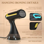 Handheld Garment Steamer - 335Ml for Laundry Room – additional product view 10