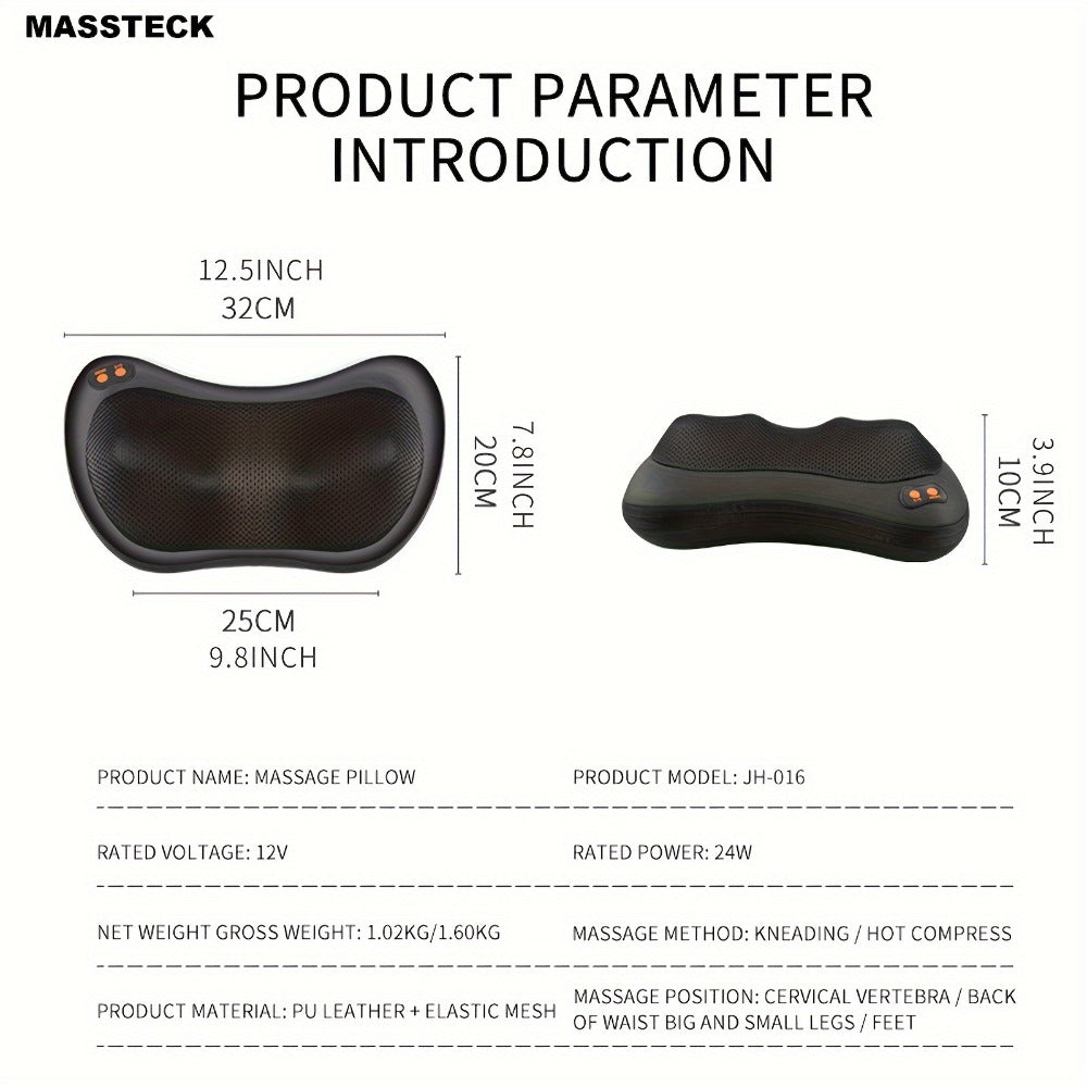 Heated Back and Neck Massager detail view 2 for Australian shoppers