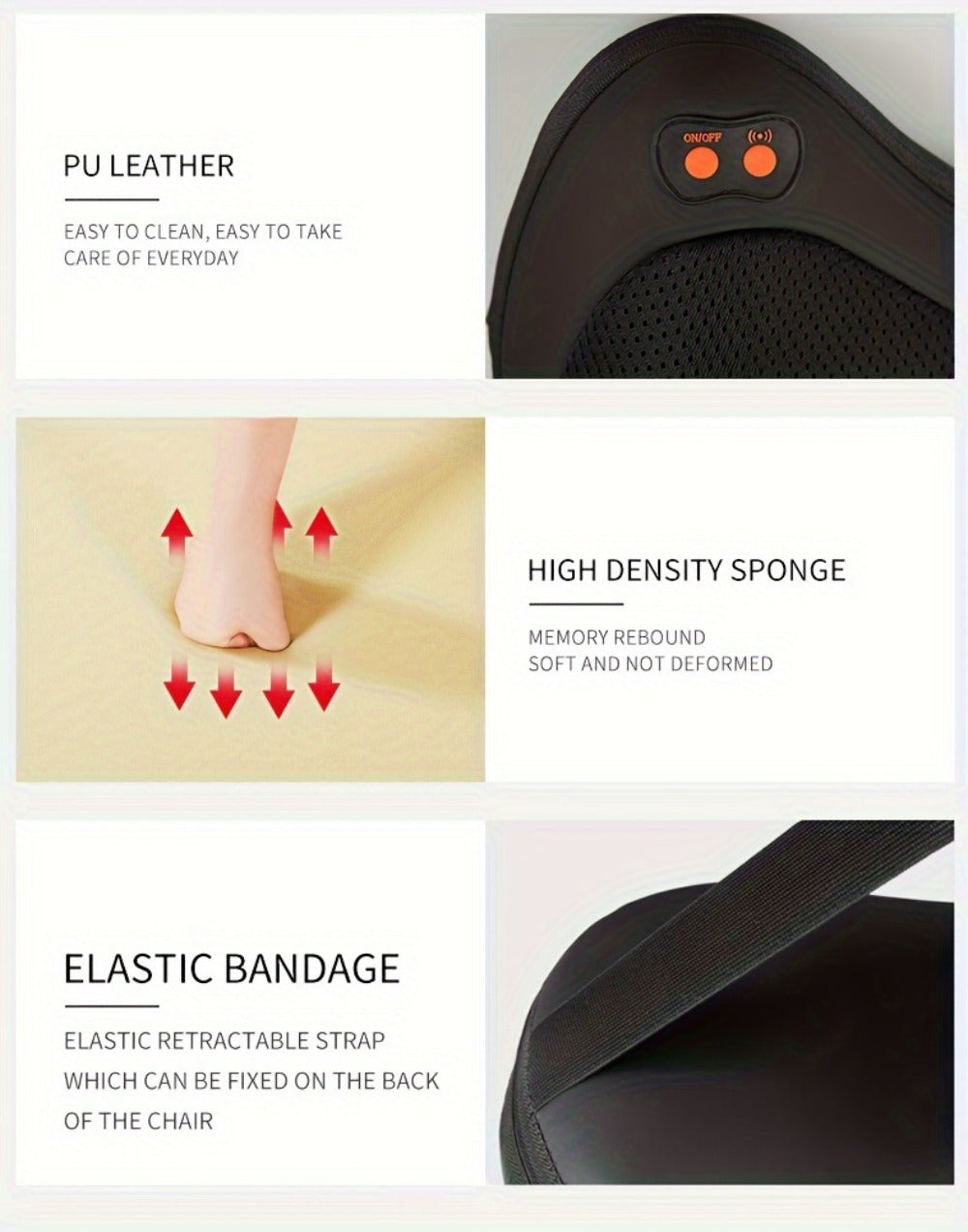 Heated Back and Neck Massager detail view 13 for Australian shoppers