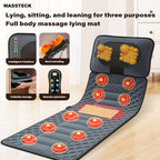 Heated Full-Body Massage Mat - home relaxation and seated rest – alternate product view