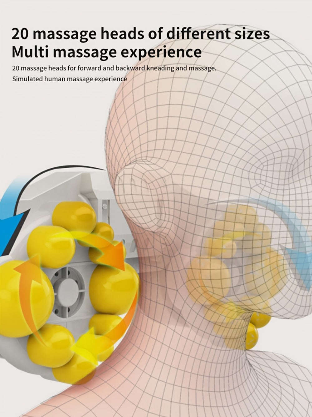 Heated Full-Body Massage Mat - home relaxation and seated rest – additional product view 10