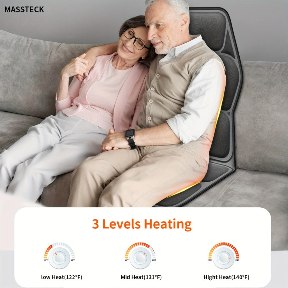 Heated Full-Body Massage Seat Cushion - sofas, chairs and home – alternate design view