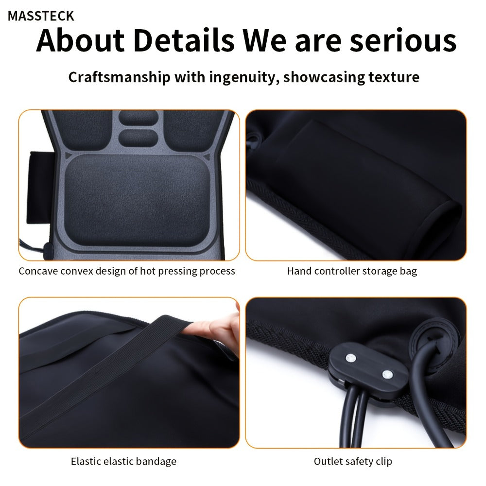 Heated Full-Body Massage Seat Cushion - sofas, chairs and home – product detail angle