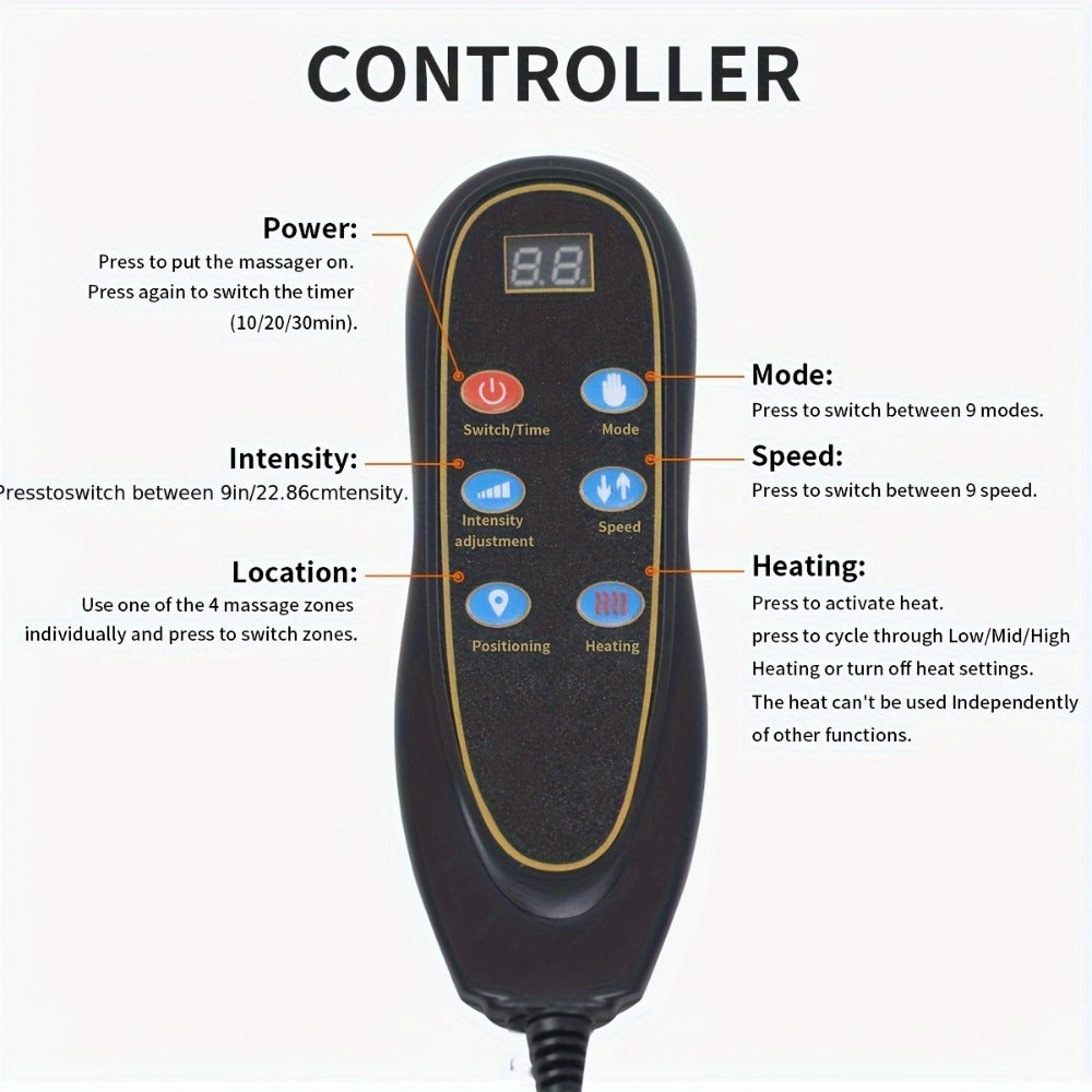 Heated Full-Body Massage Seat Cushion - sofas, chairs and home – feature reference