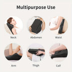 Heated Shiatsu Back and Neck Massager - home and office relaxation – product detail angle