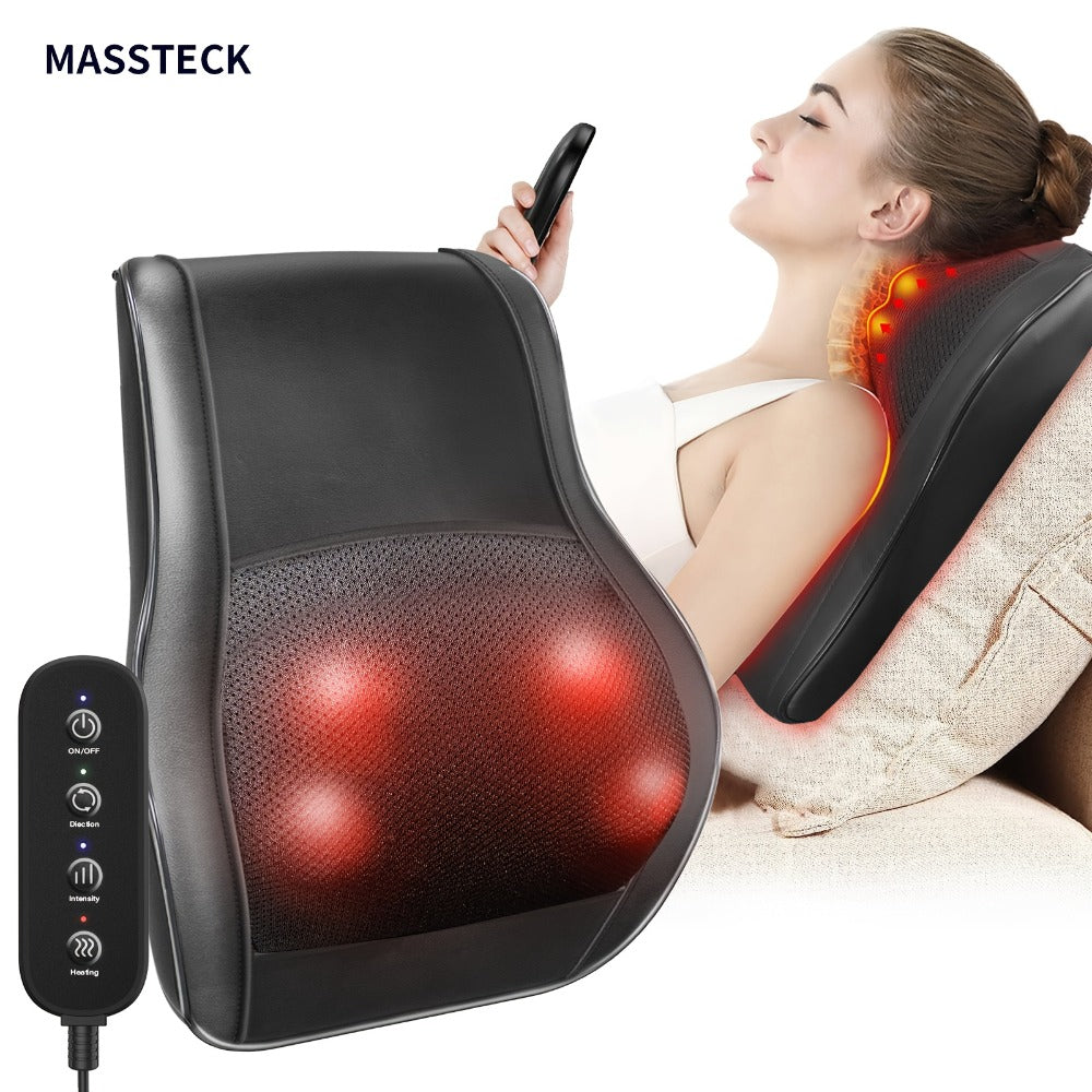 Heated Shiatsu Back and Neck Massager - home and office relaxation – main product view