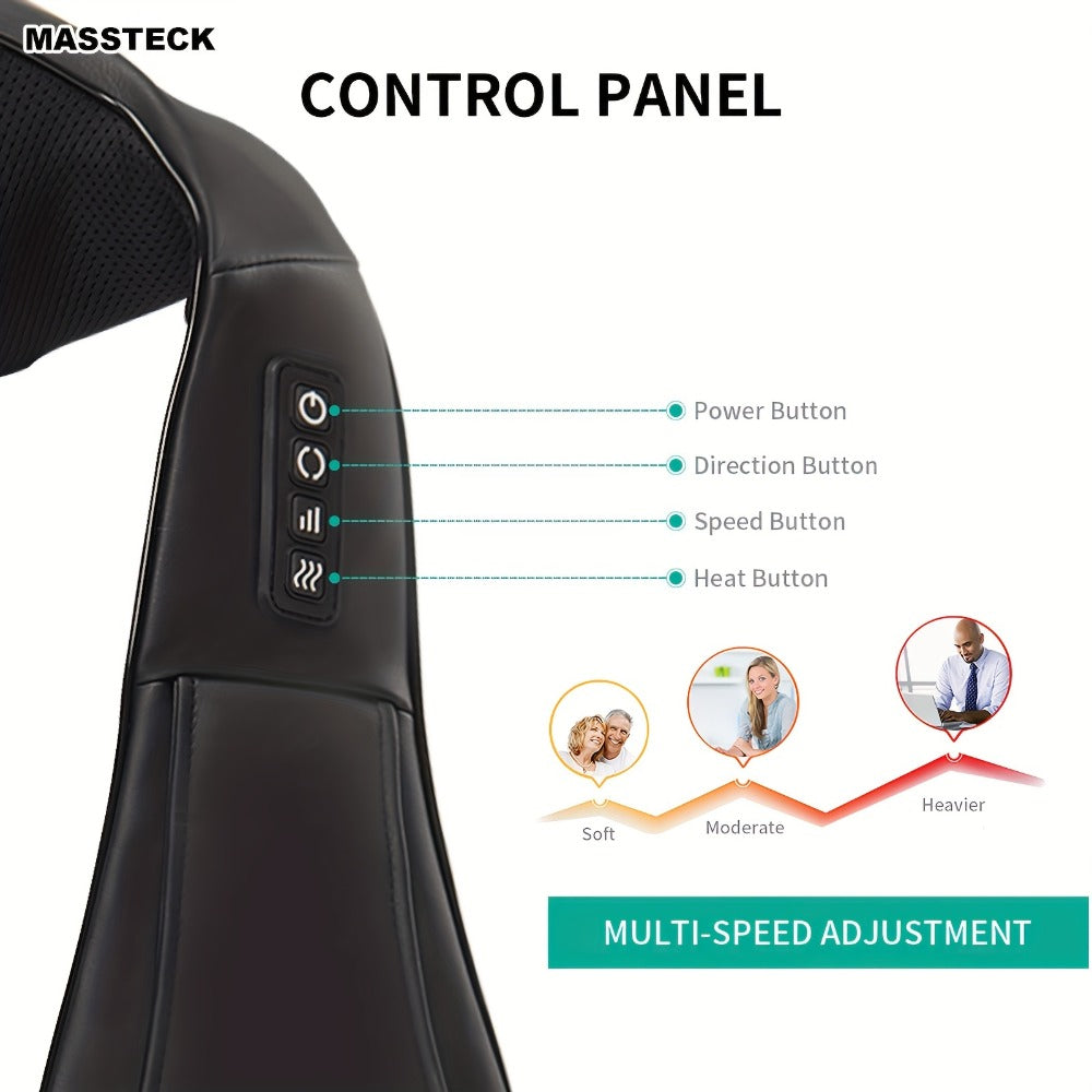 Heated Shiatsu Neck and Shoulder Massager detail view 6 for Australian shoppers