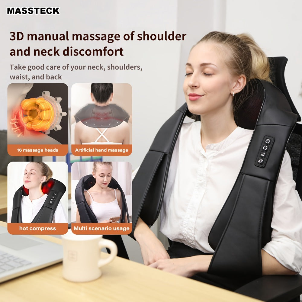 Heated Shiatsu Neck and Shoulder Massager detail view 2 for Australian shoppers