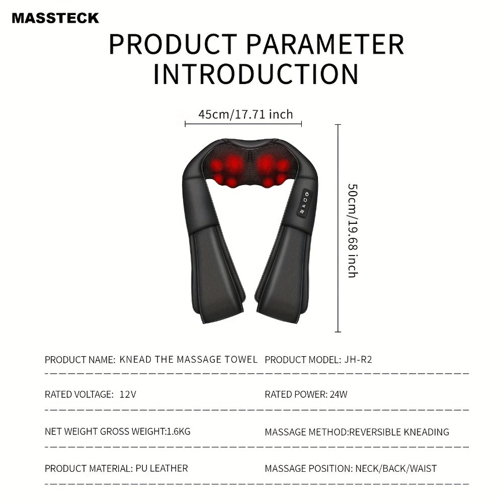 Heated Shiatsu Neck and Shoulder Massager detail view 11 for Australian shoppers