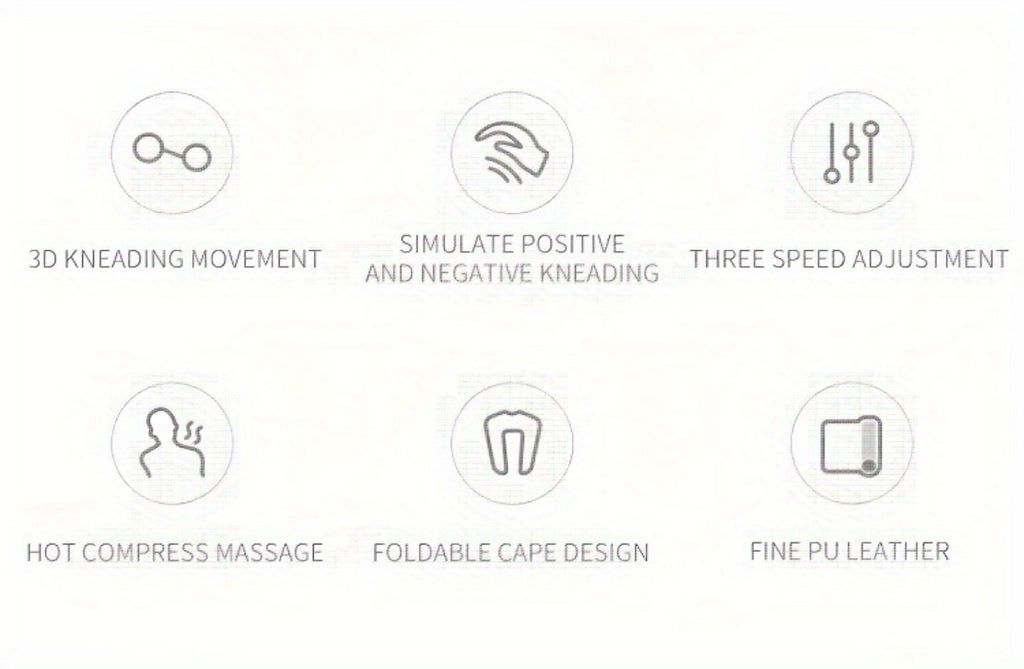 Heated Shiatsu Neck and Shoulder Massager detail view 14 for Australian shoppers