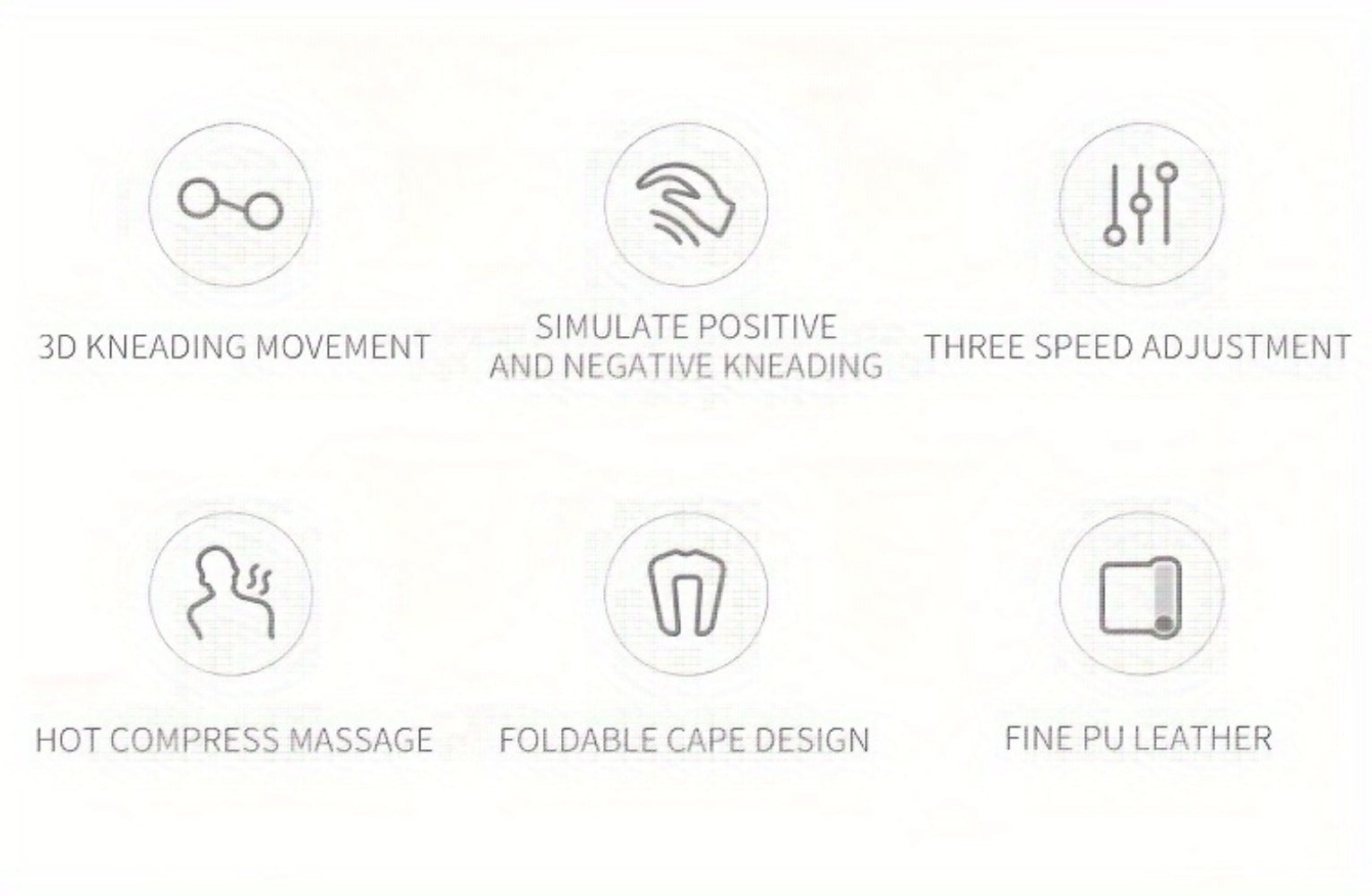 Heated Shiatsu Neck and Shoulder Massager detail view 14 for Australian shoppers