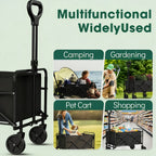 Heavy-Duty Foldable Utility Handcart - camping, gardening and beach – design and construction details