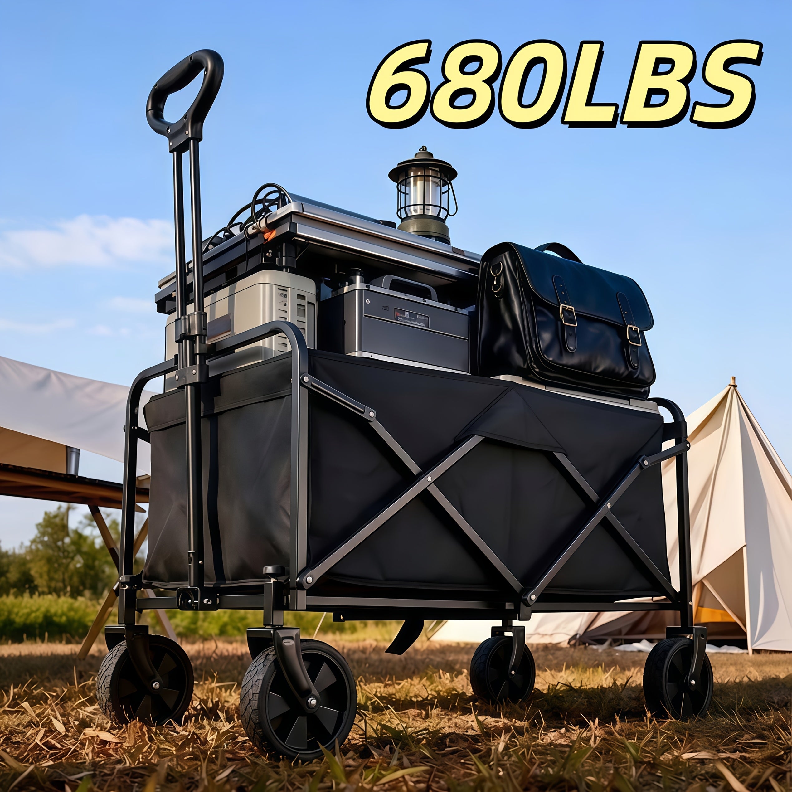 Heavy-Duty Foldable Utility Handcart detail view 4 for Australian shoppers