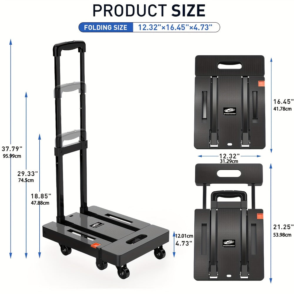 Heavy-Duty Folding Hand Truck detail view 2 for Australian shoppers