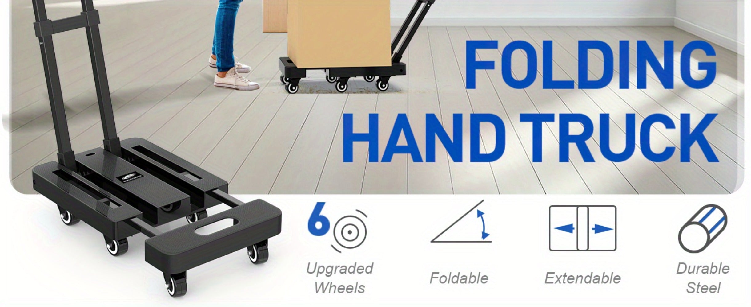 Heavy-Duty Folding Hand Truck detail view 16 for Australian shoppers