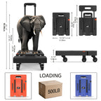 Heavy-Duty Folding Hand Truck main product view for Australian shoppers