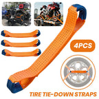 Heavy-Duty Vehicle Tie-Down Strap Set – 4-Piece for Vehicle Use – additional product view 11
