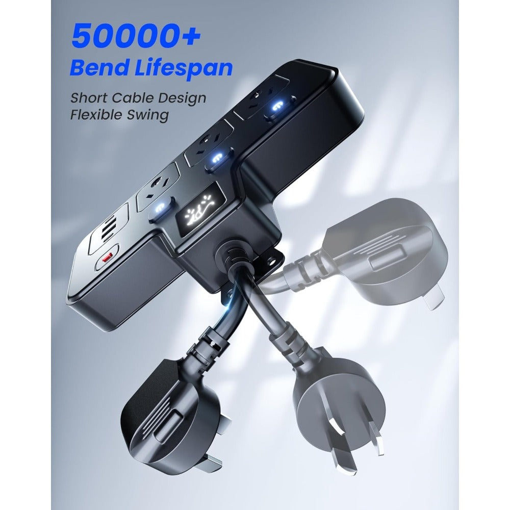 HEYMIX Power Board — Compact design for Home and Office Use – additional product view