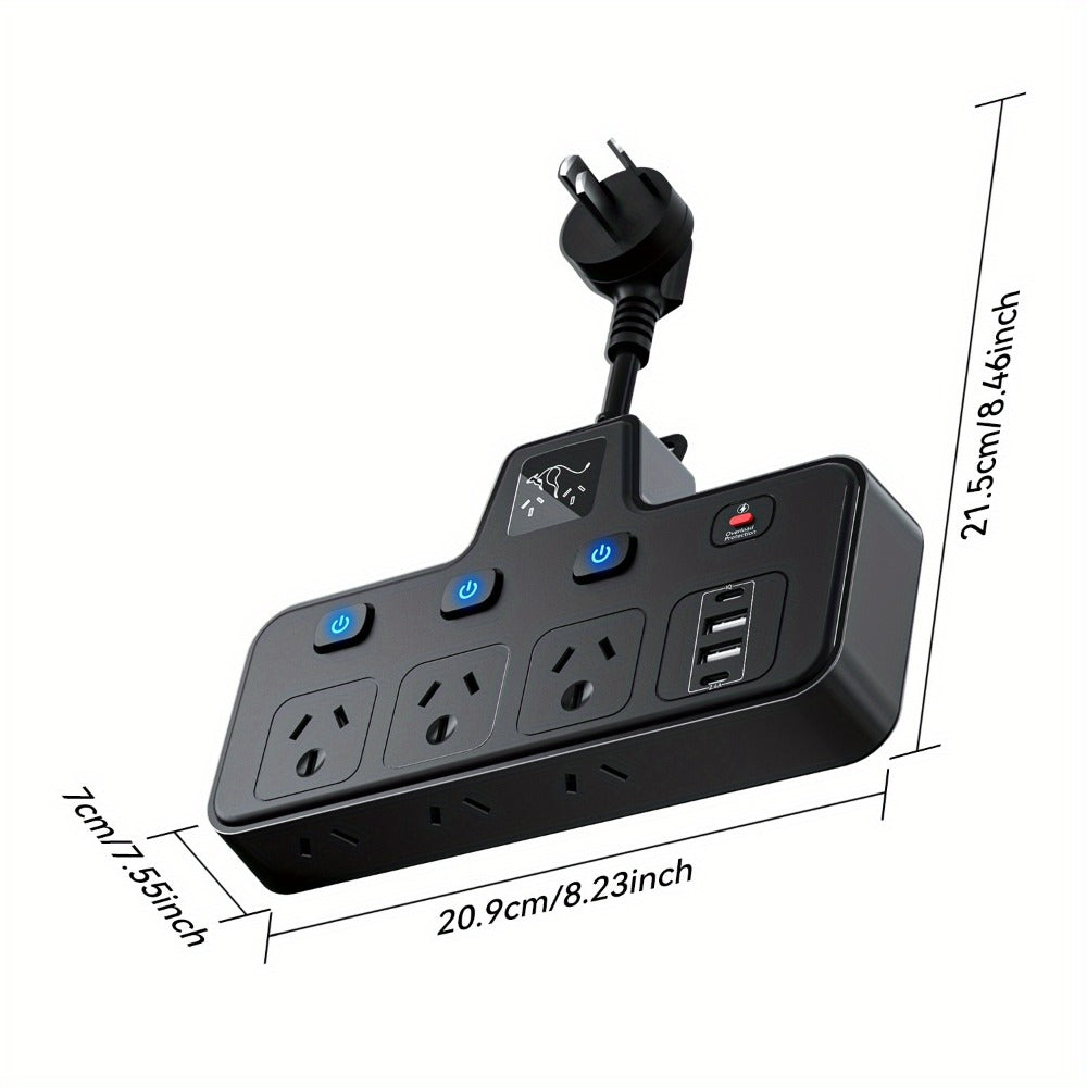 HEYMIX Power Board — Compact design for Home and Office Use – alternate product view