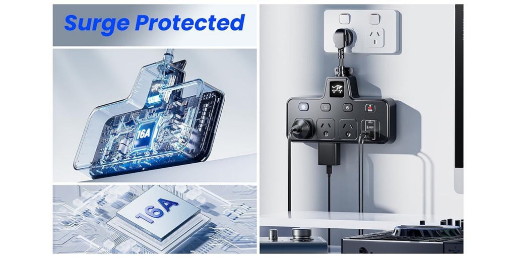 HEYMIX Power Board — Compact design for Home and Office Use – additional product view 10