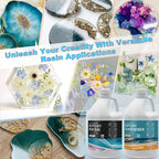 High-Gloss Clear Epoxy Resin Kit - countertops, casting and DIY crafts – design and construction details