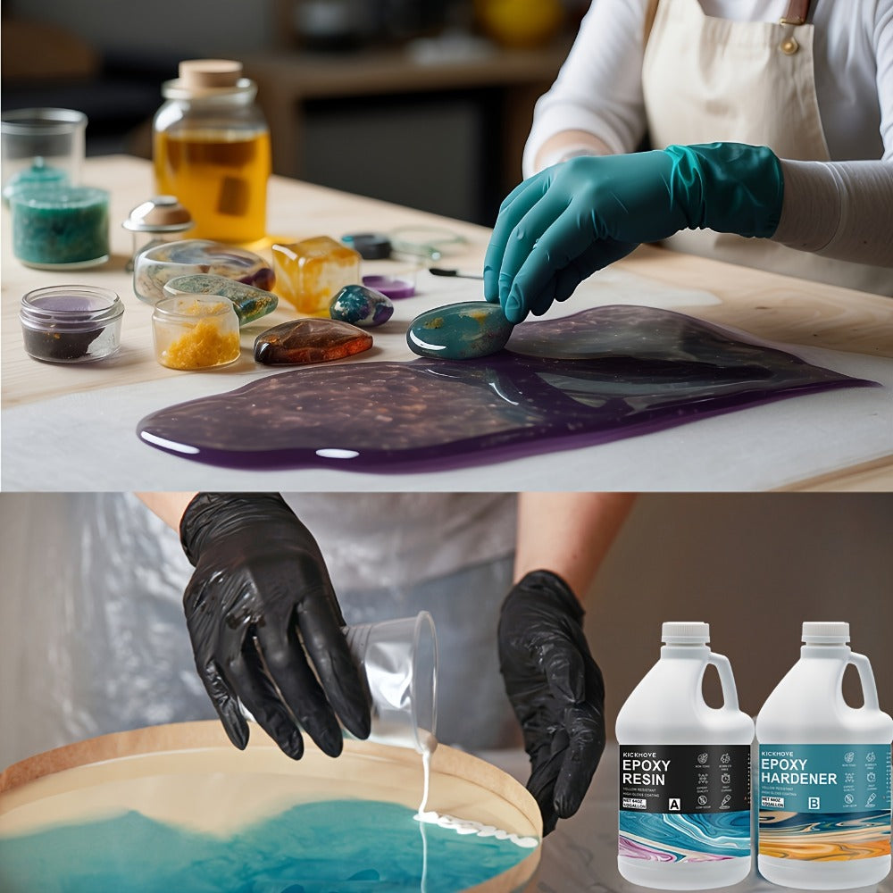High-Gloss Clear Epoxy Resin Kit - countertops, casting and DIY crafts – additional product view 9
