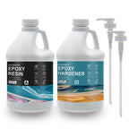 High-Gloss Clear Epoxy Resin Kit - countertops, casting and DIY crafts – close-up product details